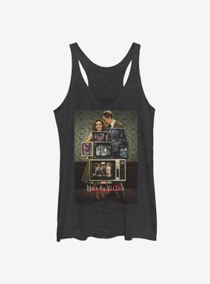 Marvel WandaVision Poster Through The Years Womens Tank Top