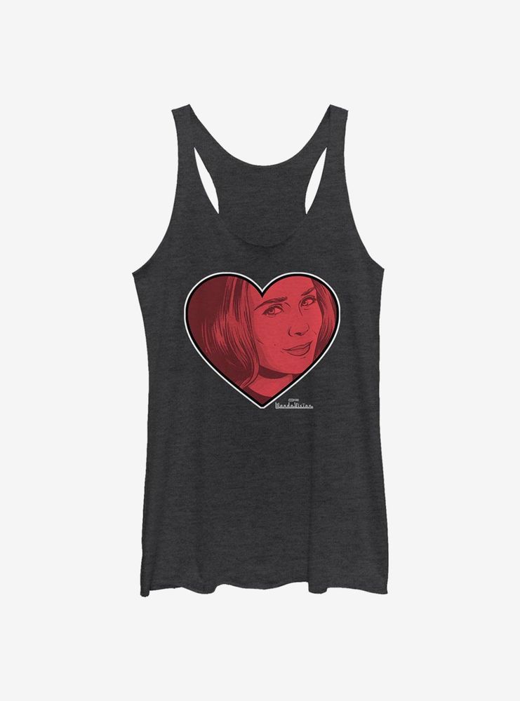 Marvel WandaVision Wanda Love Womens Tank Top