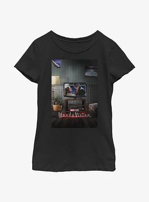 Marvel WandaVision Poster 00s Youth Girls T-Shirt