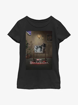 Marvel WandaVision Poster 60s Youth Girls T-Shirt