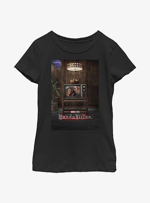 Marvel WandaVision Poster 70s Youth Girls T-Shirt