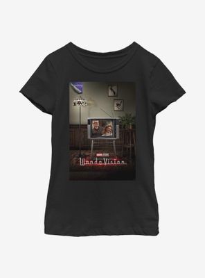 Marvel WandaVision Poster 80s Youth Girls T-Shirt