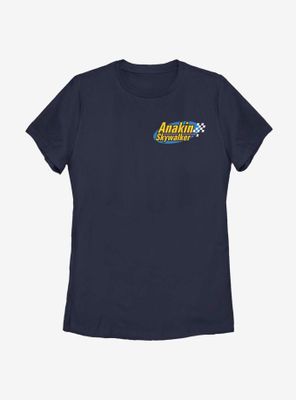 Star Wars Anakin Skywalker Small Logo Womens T-Shirt