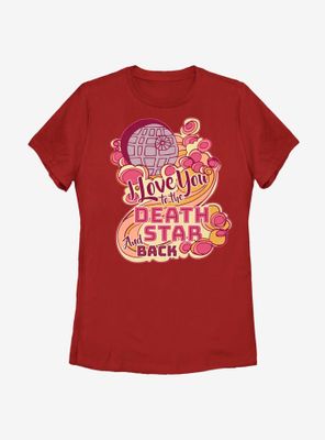 Star Wars Death And Back Womens T-Shirt