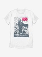 Star Wars Vader On Top Womens T-Shirt