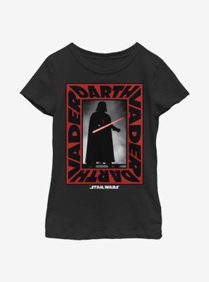 Star Wars Vader All Around Youth Girls T-Shirt