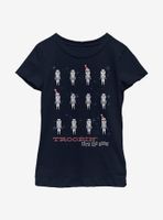 Star Wars Snow Troopers Youth Girls T-Shirt