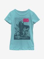 Star Wars Vader On Top Youth Girls T-Shirt