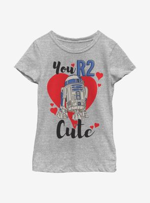 Star Wars You R2 Cute Youth Girls T-Shirt