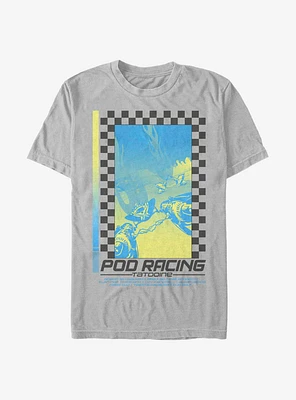 Star Wars Pod Race Poster T-Shirt