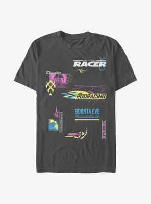 Star Wars Race Scatter T-Shirt
