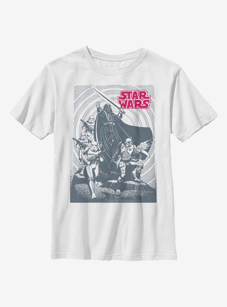 Star Wars Vader On Top Youth T-Shirt