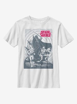 Star Wars Vader On Top Youth T-Shirt