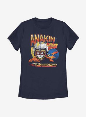 Star Wars Anakin 99 Podracing Womens T-Shirt