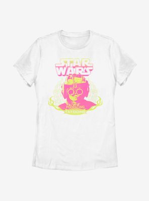Star Wars Anakin Flames Womens T-Shirt