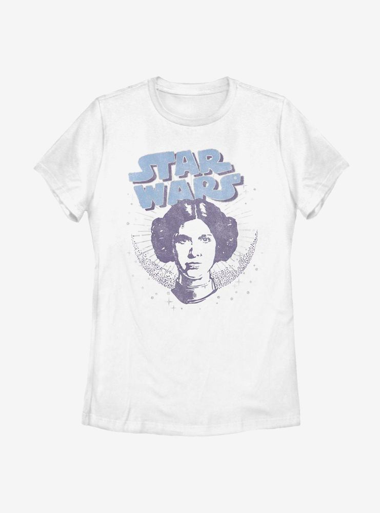 Star Wars Leia Moon Womens T-Shirt