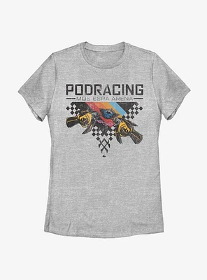 Star Wars Podracing Mos Espa Arena Womens T-Shirt