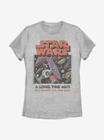 Star Wars Cover A Long Time Ago Womens T-Shirt
