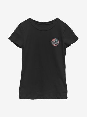 Star Wars Falcon Flying Circle Youth Girls T-Shirt