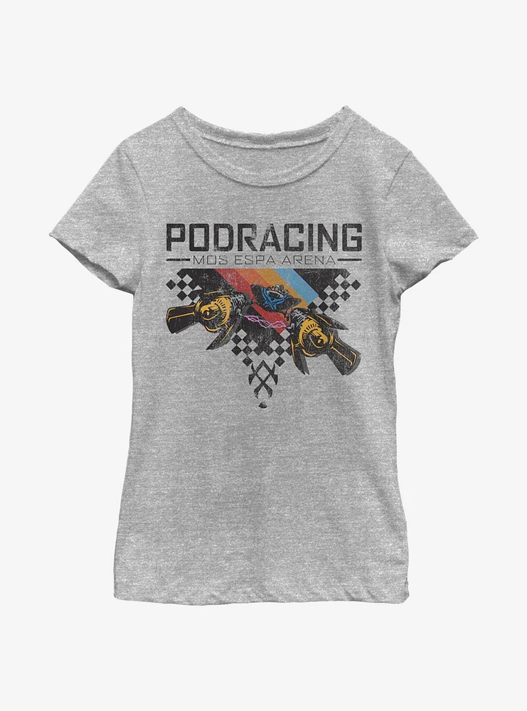 Star Wars Podracing Mos Espa Arena Youth Girls T-Shirt