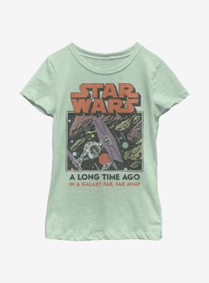 Star Wars Cover A Long Time Ago Youth Girls T-Shirt