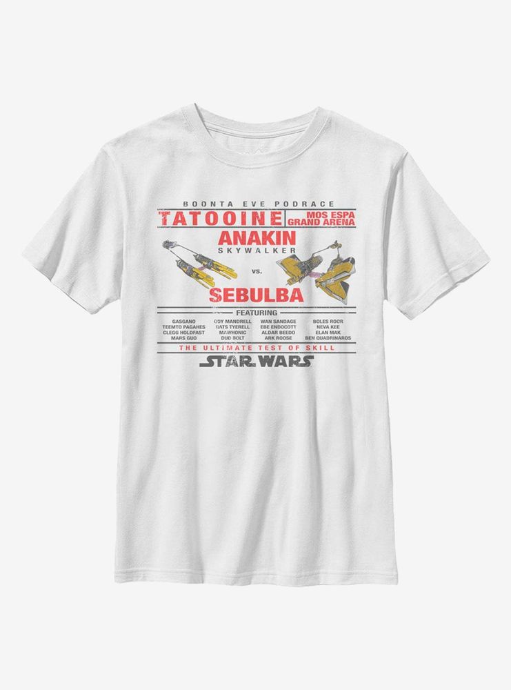 Star Wars Anakin Vs Sebulba Youth T-Shirt