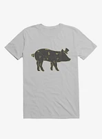 Piggy Bank Ice Grey T-Shirt