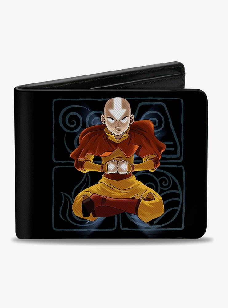 Avatar the Last Airbender Aang Meditating Bifold Wallet