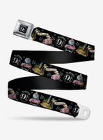 Harry Potter Platform 9/34 Collage Seatbelt Belt