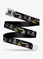 Harry Potter Platform 9/34 Collage Seatbelt Belt