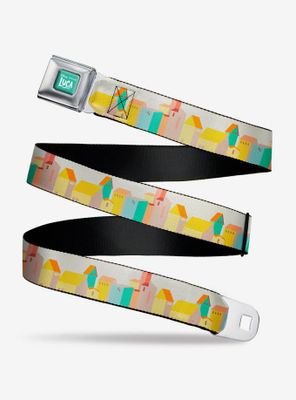 Luca Italian Riviera Village Youth Seatbelt Belt