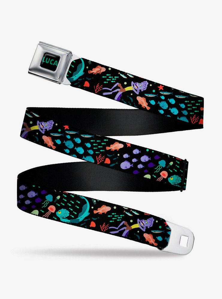 Luca and Alberto Sea Monsters Isola del Mar Seatbelt Belt