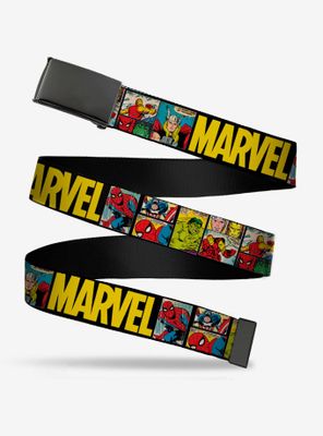 Marvel Retro Comic Panels Clamp Belt