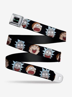 Rick and Morty Expressions Space Seatbelt Belt