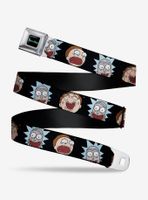 Rick and Morty Expressions in Space Youth Seatbelt Belt