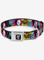 Disney Cruella de Vil Cruell World Seatbelt Dog Collar