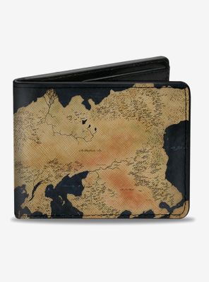 Game of Thrones World Map Westeros and Essos Bifold Wallet