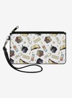 Harry Potter Magical Elements Canvas Clutch Wallet