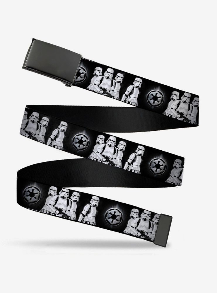 Star Wars Stormtrooper Galactic Empire Insignia Clamp Belt