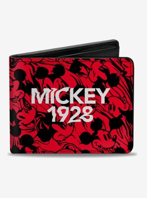 Disney Mickey Mouse 1928 Smiling Bifold Wallet