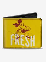 Disney Mickey Mouse Fresh Walking Bifold Wallet