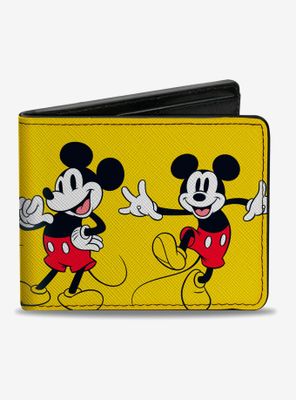 Disney Mickey Mouse Poses Bifold Wallet