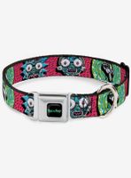 Rick and Morty Circuit Faces Portal Gun Seatbelt Dog Collar