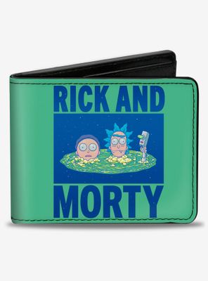Rick and Morty Floating Portal Bifold Wallet