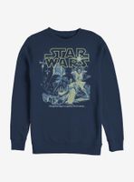 Star Wars Poster Neon Pop Sweatshirt