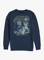 Star Wars Poster Neon Pop Sweatshirt