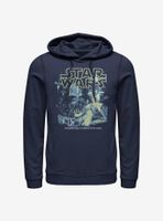 Star Wars Poster Neon Pop Hoodie