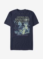 Star Wars Poster Neon Pop T-Shirt