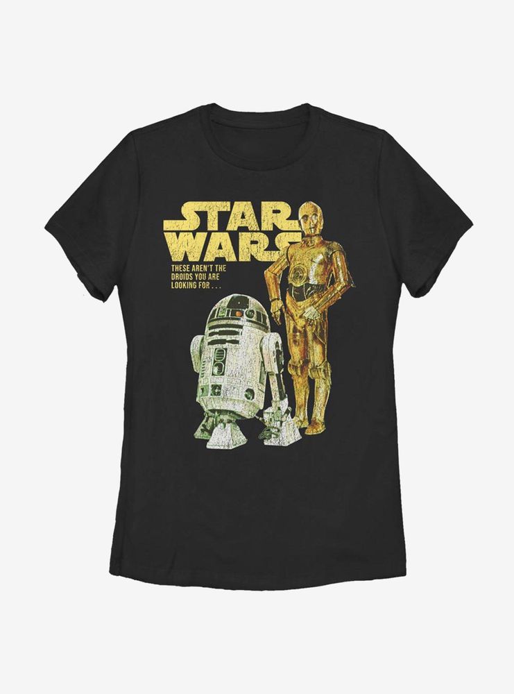 Star Wars Droids Cover Womens T-Shirt