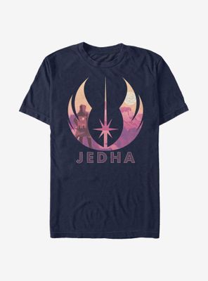 Star Wars Jedha Silhouette T-Shirt